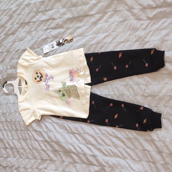 Star Wars 4t Outfit Halloween Theme 2pc - Picture 1 of 15